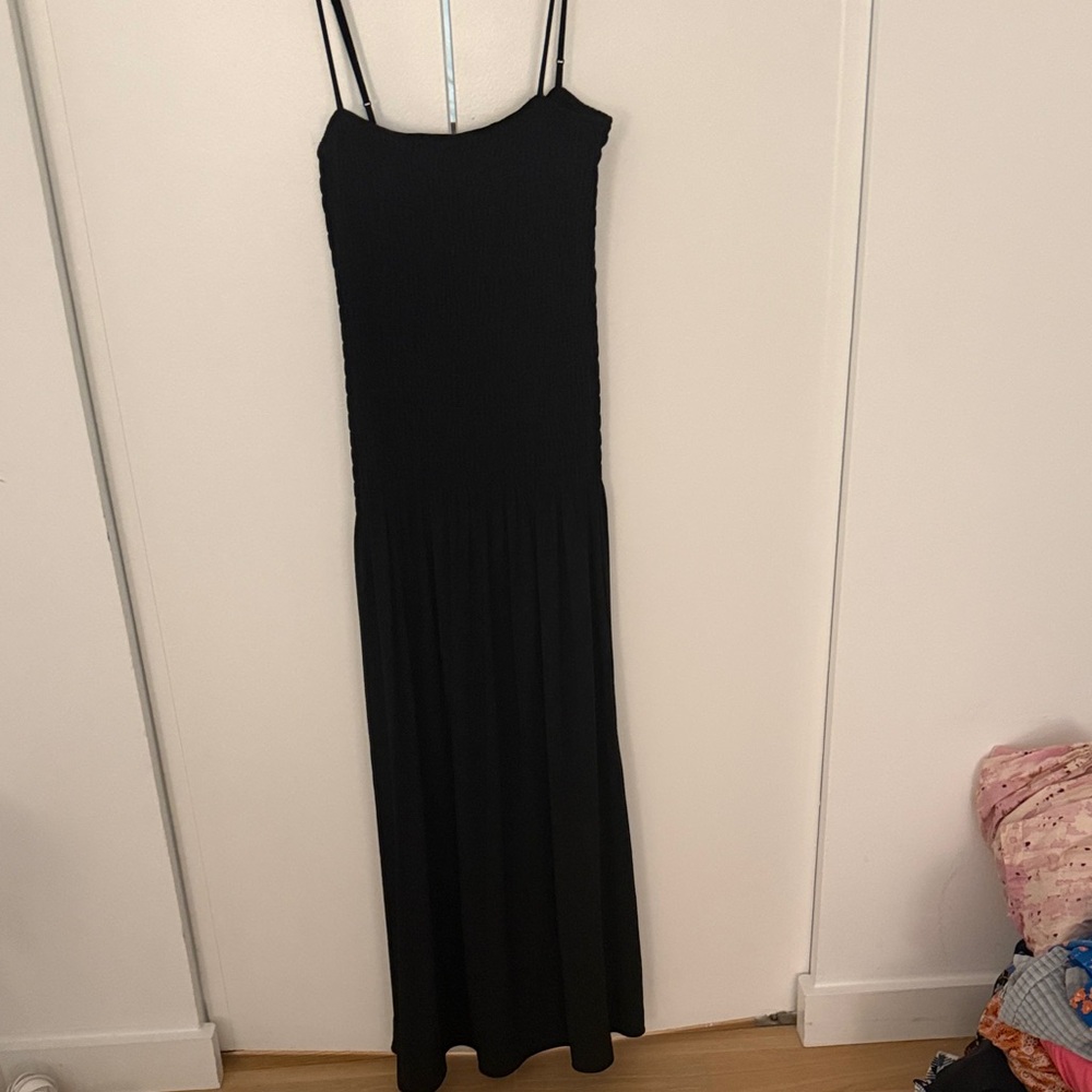 rag & bone Black Strappy Maxi Dress